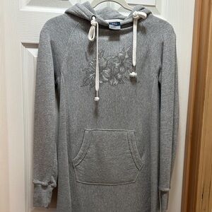 MV Sport Gray Long/Sweatshirt or mini dress.